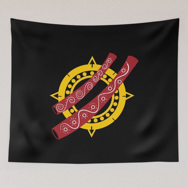 Item preview, Didgeridoo Dreamtime Aboriginal Australia T-Shirt Cool Design Tee designed and sold by LJ4EVER.