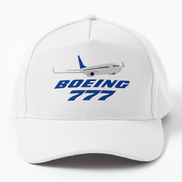 A classic essential Boeing baseball cap in relaxed chino style cloth in Boeings 