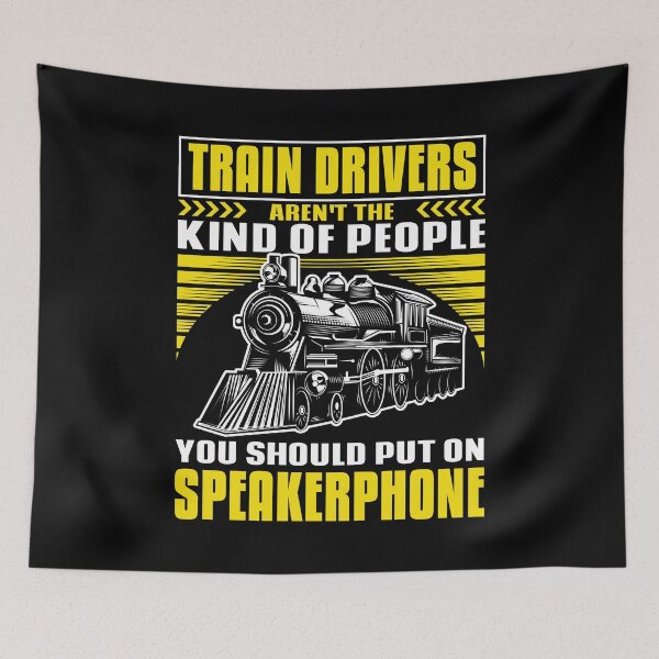 Item preview, Train Driver Railroad Engineer Locomotive Engineer designed and sold by Krautshirts.
