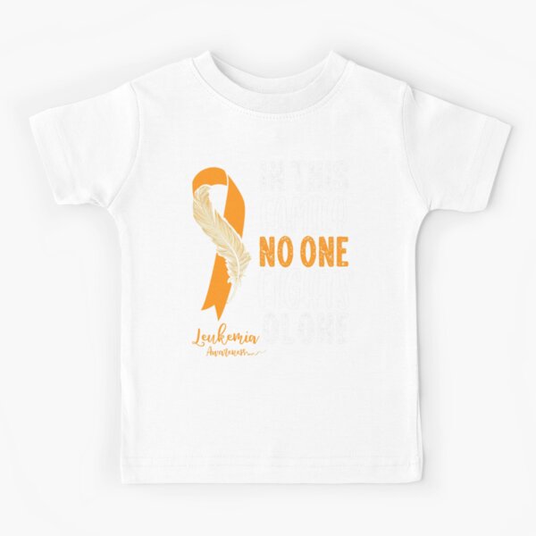 Personalized Crew Socks With Orange Ribbon Awareness Leukaemia Print For Women Men