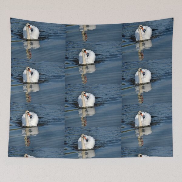 Item preview, Male Swan at Lower Bruckland Reserve,Devon,UK designed and sold by lynn carter.