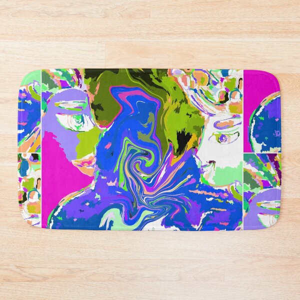 Item preview, The Girls on blue designed and sold by LATIGO BAYNE.
