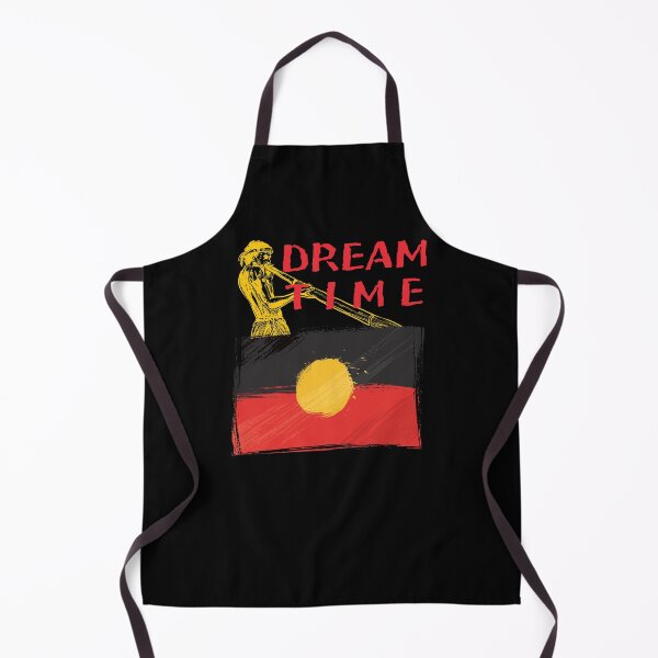 Item preview, Dreamtime Aboriginal Australia Flag T-Shirt Cool Design Tee designed and sold by LJ4EVER.