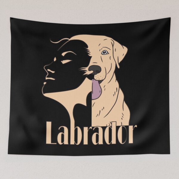 Item preview, Labrador dog retriever retrieving hunting dog designed and sold by larushirt.