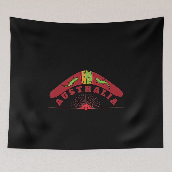 Item preview, Boomerang Dreamtime Aboriginal Australia T-Shirt Cool Design Tee designed and sold by LJ4EVER.