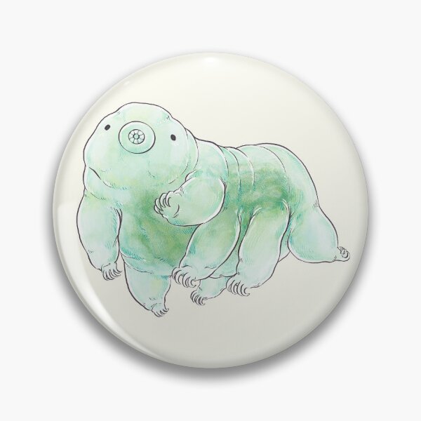 Item preview, Chubby Tardigrade "Water Bear" in Watercolor  designed and sold by ElfSama.