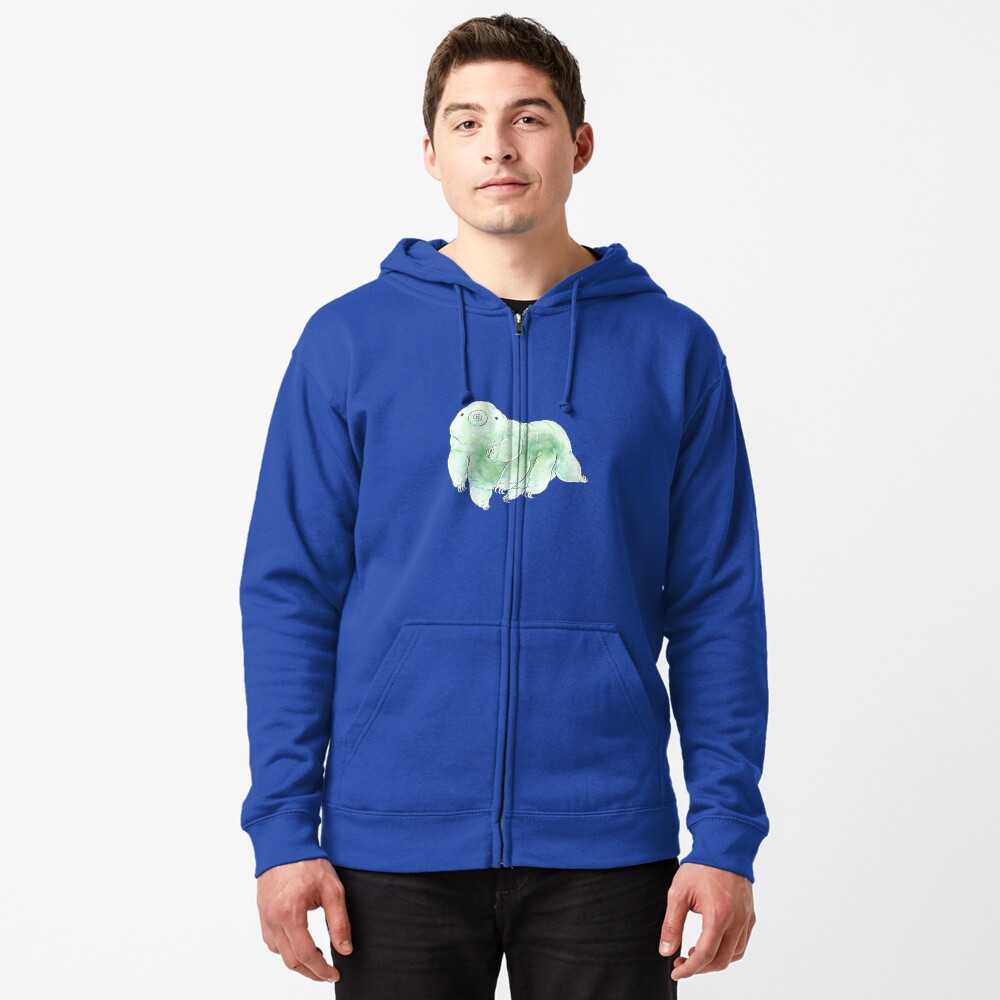 Vista previa del artículo con la obra «Sudadera con capucha y cremallera», diseñado y vendido por ElfSama.