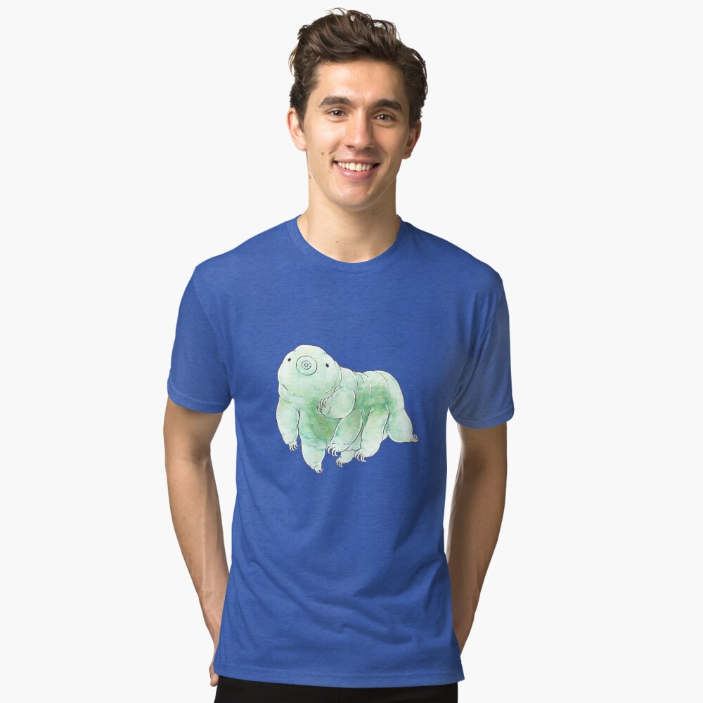 Vista previa del artículo con la obra «Camiseta de tejido mixto», diseñado y vendido por ElfSama.
