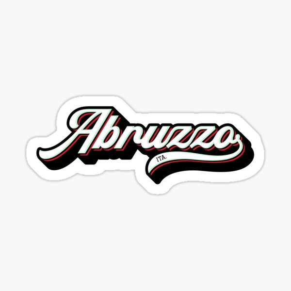 Abruzzo City Italy Sticker
