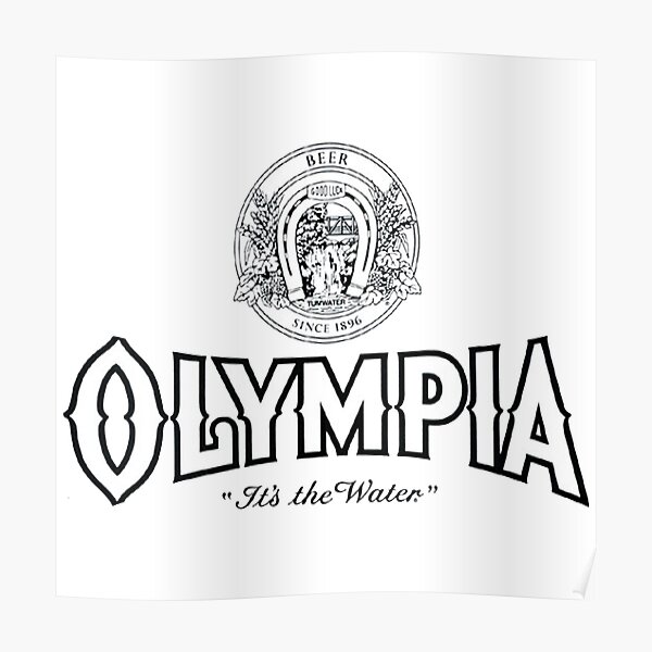 Olympia Beer Wall Art Redbubble