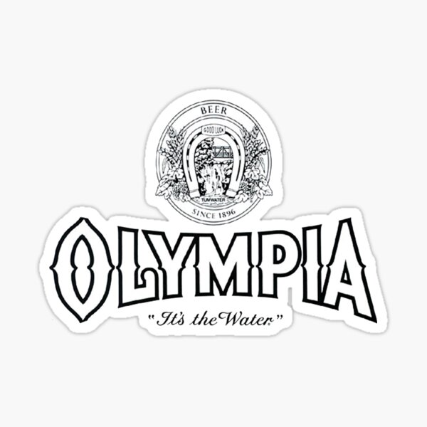 Olympia Beer Sticker