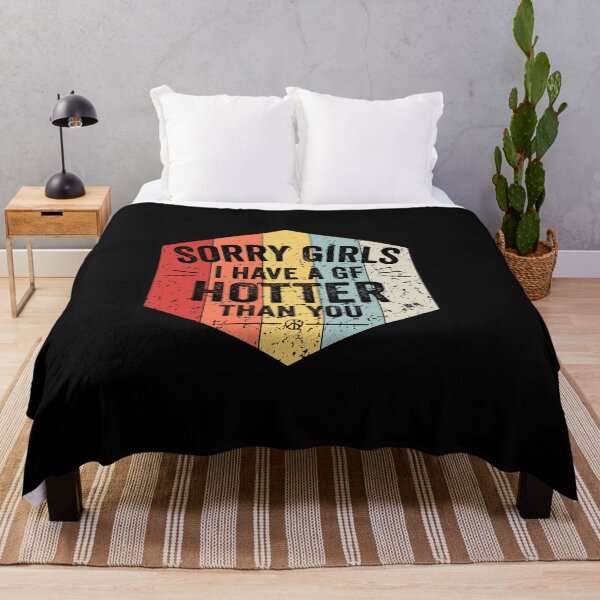 Item preview, Sorry Girls I have A Girlfriend Hotter Than You | Funny Boyfriend Tee | Vintage designed and sold by NewDayDesigns.