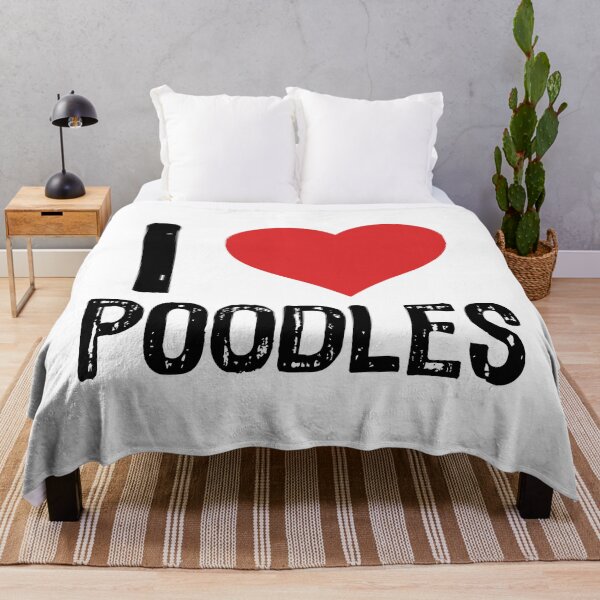 Artikelvorschau, Ich liebe Pudel entworfen und verkauft von The "I Love Everything" Shop.