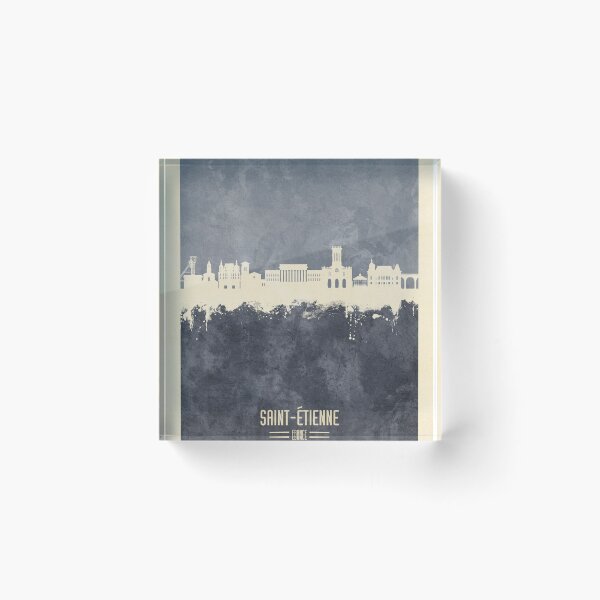 Item preview, Saint-Étienne France Skyline designed and sold by ArtPrints.