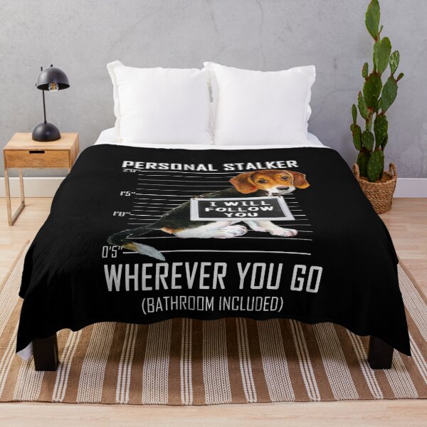 Item preview, Beagle Dog Personal Stalker I Will Follow You Mugshot Jail designed and sold by theshirtinator.