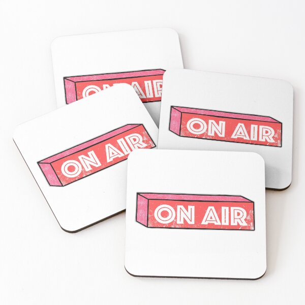 Item preview, Old lightbox sign with the words On Air designed and sold by FontGraphics.