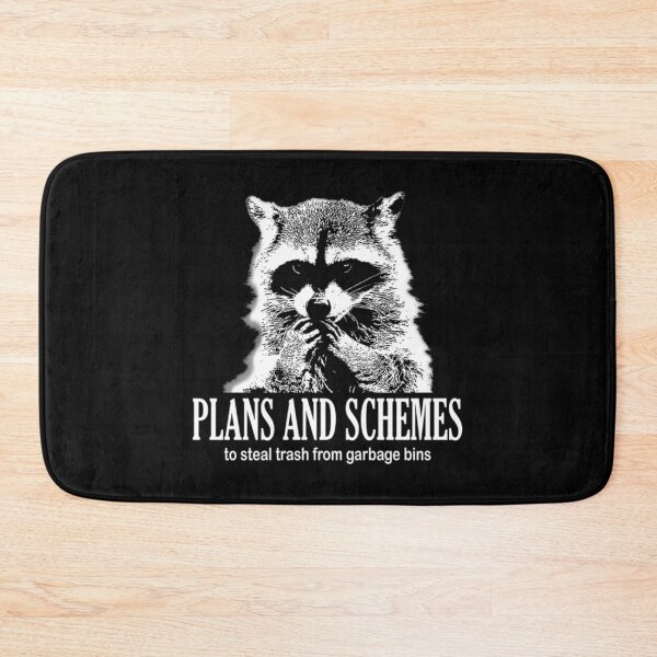 Item preview, Raccoon T-ShirtPlans and Schemes Raccoon designed and sold by DwellingBund.