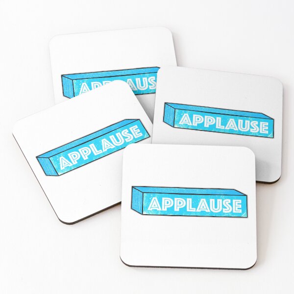Item preview, Old lightbox sign with the word Applause designed and sold by FontGraphics.