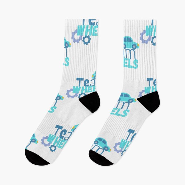 Item preview, Team wheels | gender reveal T shirt sticker designed and sold by Canfy Girl.