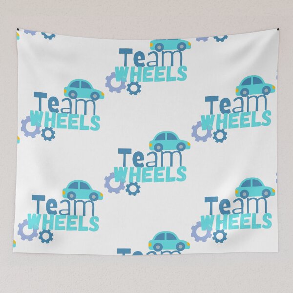 Item preview, Team wheels | gender reveal T shirt sticker designed and sold by Canfy Girl.