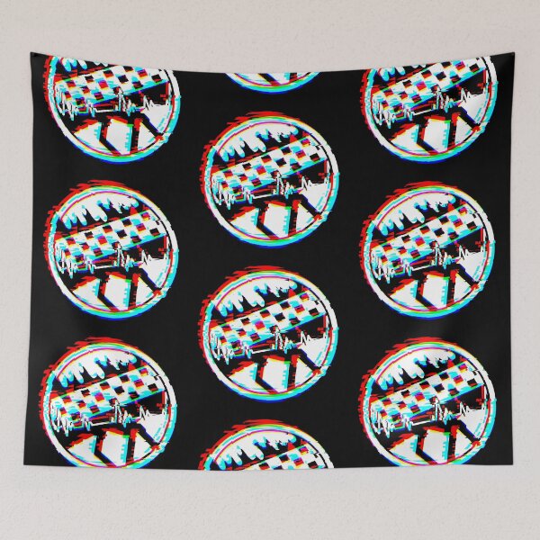 Item preview, Circle Glitch (White) designed and sold by KittenCamper.