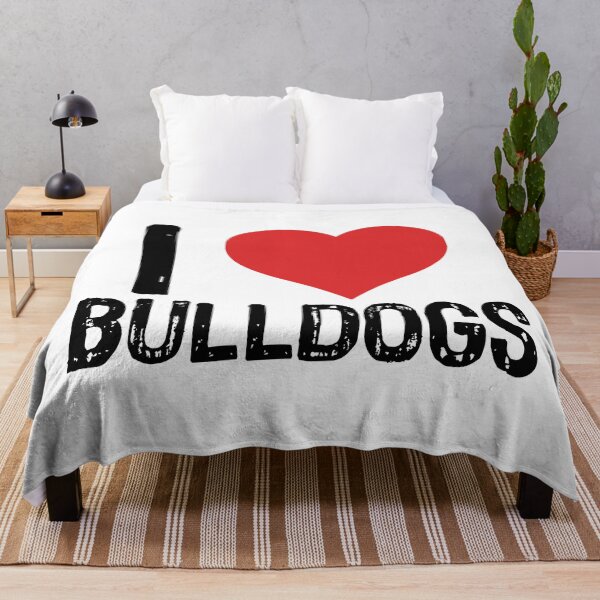 Item preview, I Love Bulldogs designed and sold by The "I Love Everything" Shop.