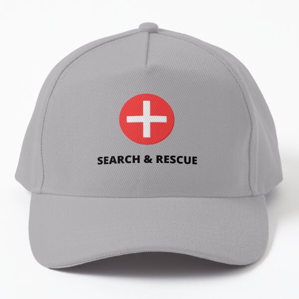 Search and Rescue First Aid Cross Baseball Cap