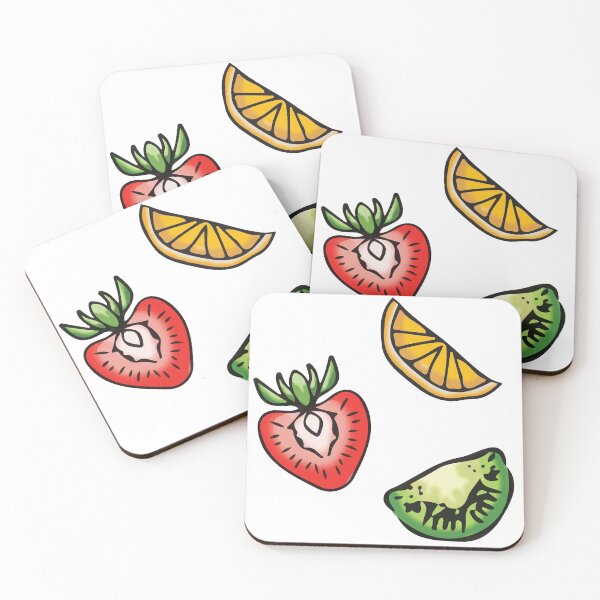 Item preview, Sliced Strawberry, Kiwi & Orange Fruits designed and sold by G-Emanuel.