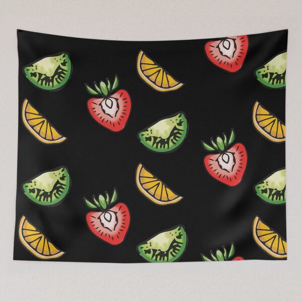 Item preview, Sliced Strawberry, Kiwi & Orange Fruits designed and sold by G-Emanuel.