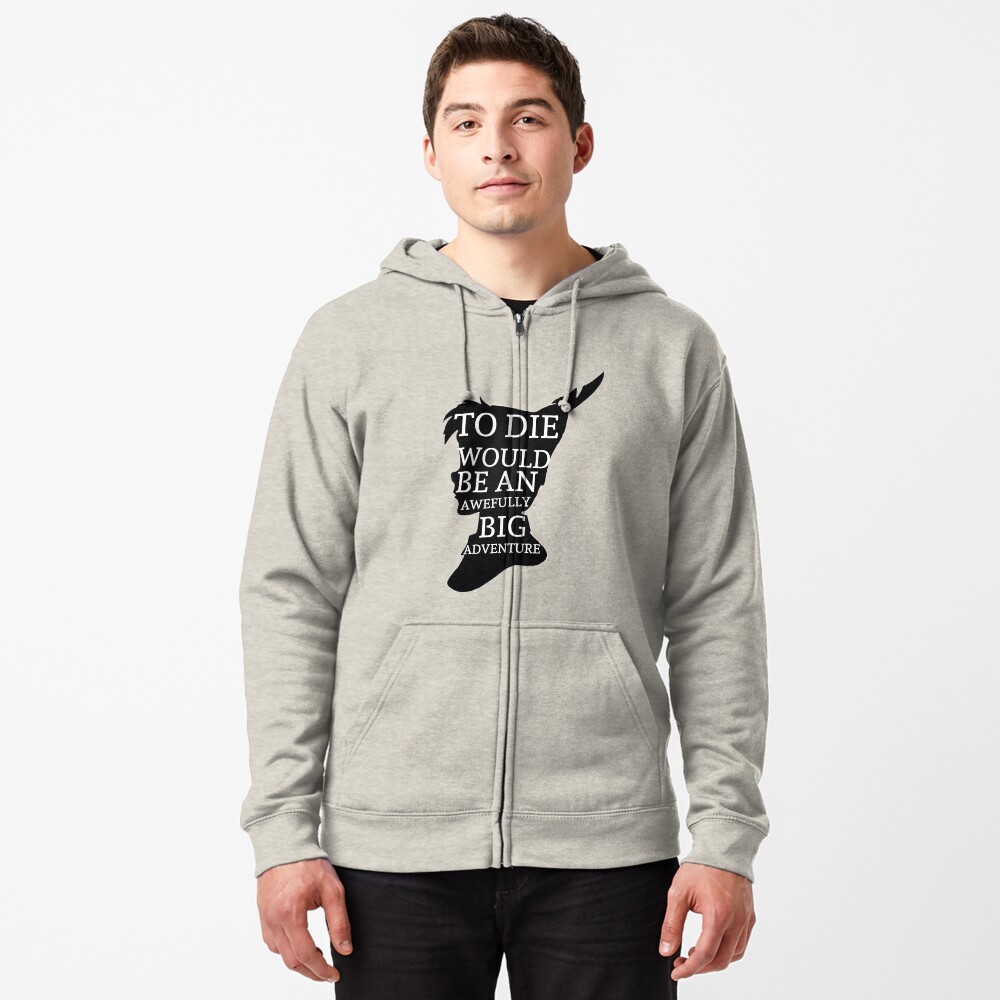 Item preview, Zipped Hoodie designed and sold by quotableanchor.