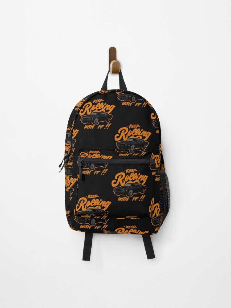 Thumbnail 1 of 3, Backpack, keep rolling with it  designed and sold by RojanVisorf.