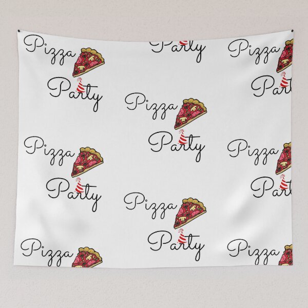 Item preview, Pizza Party  designed and sold by GraphicsClub.