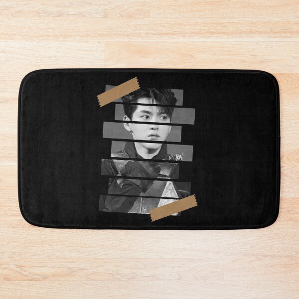 Item preview, Wu YiFan EXO Kris Wu Korean Kpop Monochrome Stripe Design designed and sold by Piosenka Art.