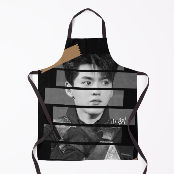 Item preview, Wu YiFan EXO Kris Wu Korean Kpop Monochrome Stripe Design designed and sold by Piosenka Art.