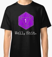 Critical Fail Roll - Custom Basic Classic T-Shirt