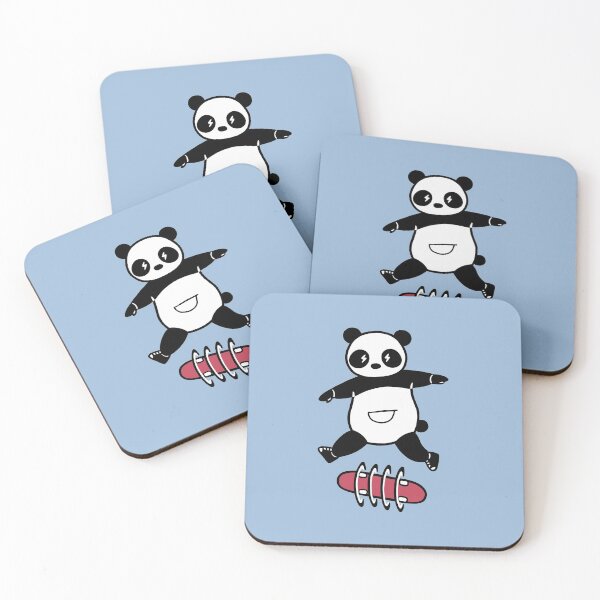 Item preview,  Panda Skater designed and sold by RYURAKUDO.