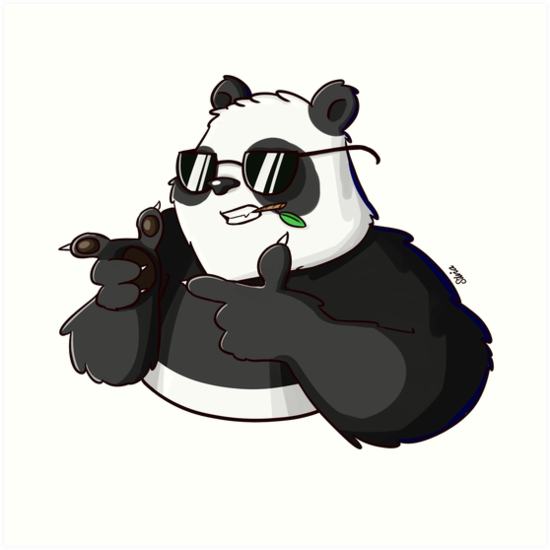 Swag Panda Kunstdruck Von Missheythere Redbubble 0244