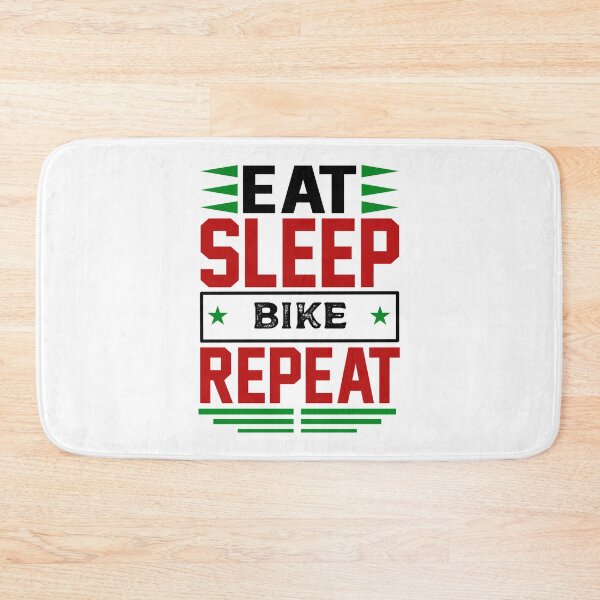 Item preview, Eat. Sleep. Bike. Repeat. (Light) designed and sold by the-krisney-way.