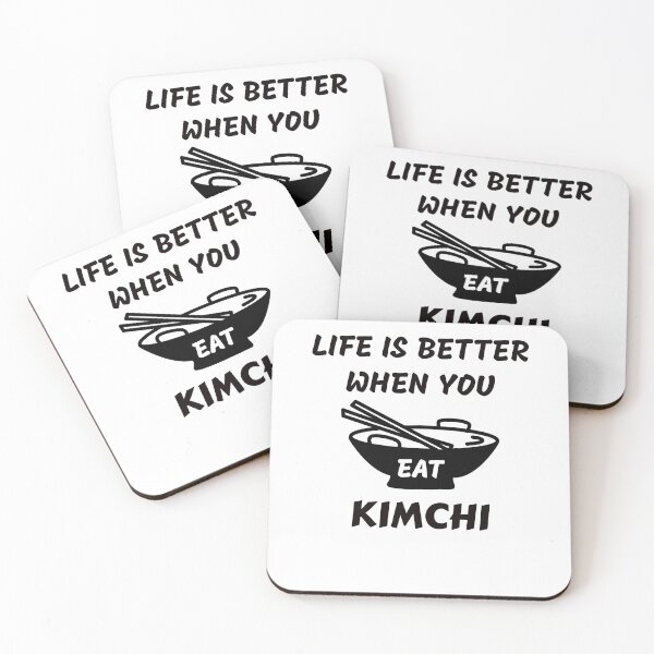 Item preview, Life Is Better When You Eat Kimchi - Korean Food designed and sold by medbdj.