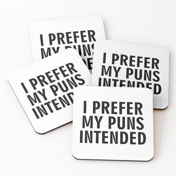 Item preview, I prefer my puns intended designed and sold by allthetees.