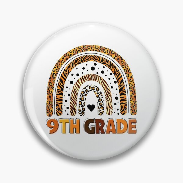 Item preview, 9th Grade Leopard Rainbow designed and sold by WaveOcean123.