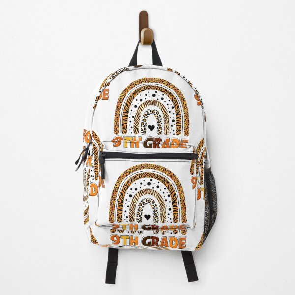 Item preview, 9th Grade Leopard Rainbow designed and sold by WaveOcean123.