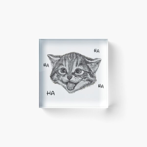 Item preview, Laughing cat designed and sold by AmaRiz06.
