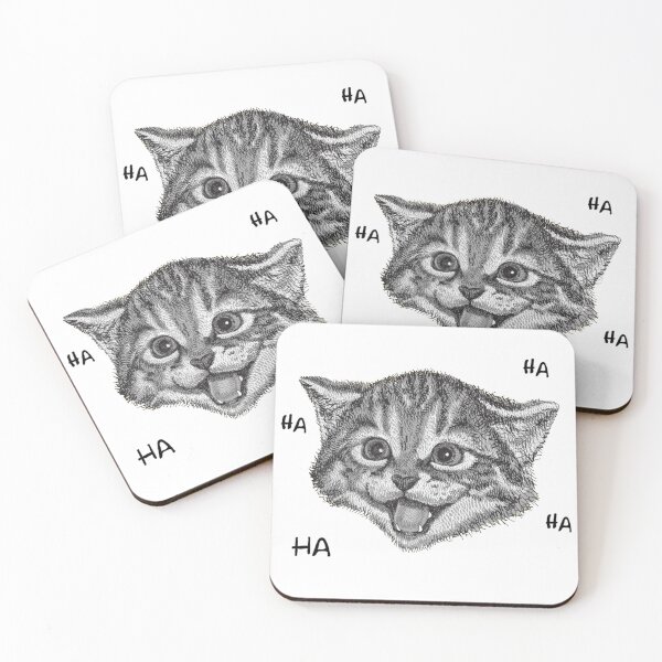 Item preview, Laughing cat designed and sold by AmaRiz06.
