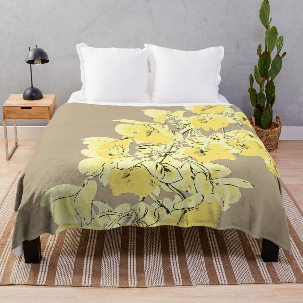 Item preview, Blooming Yellow Orchid Flower designed and sold by JoyforU.