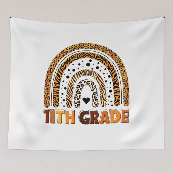 Item preview, 11th Grade Leopard Rainbow designed and sold by WaveOcean123.