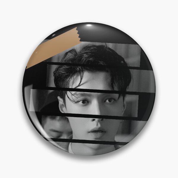Item preview, Zhang Yixing EXO Lay Zhang Korean Kpop Monochrome Stripe Design designed and sold by Piosenka Art.