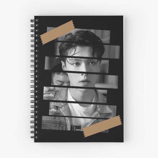 Item preview, Zhang Yixing EXO Lay Zhang Korean Kpop Monochrome Stripe Design designed and sold by Piosenka Art.