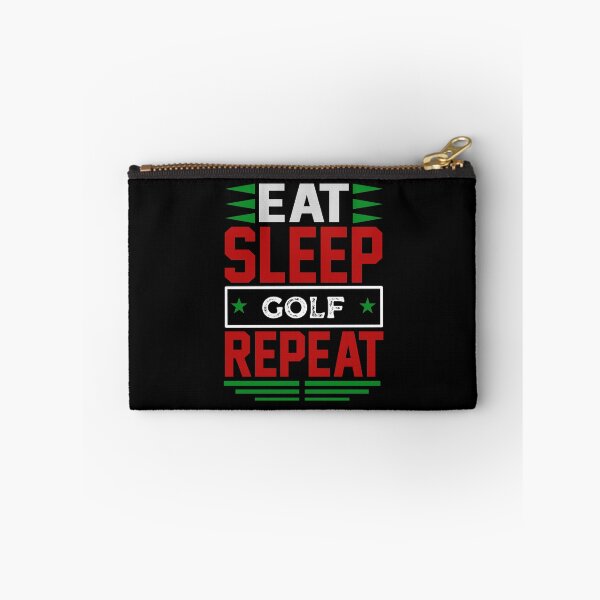Item preview, Eat. Sleep. Golf. Repeat. (Dark) designed and sold by the-krisney-way.