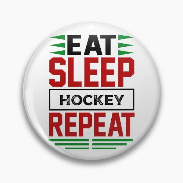 Item preview, Eat. Sleep. Hockey. Repeat. (Light) designed and sold by the-krisney-way.